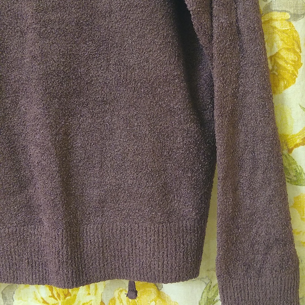 Barefoot Dreams CozyChic Lite Petite Lounge Set, Fig - Picture 7 of 9